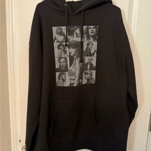 Black Taylor Swift Eras Tour Hoodie
